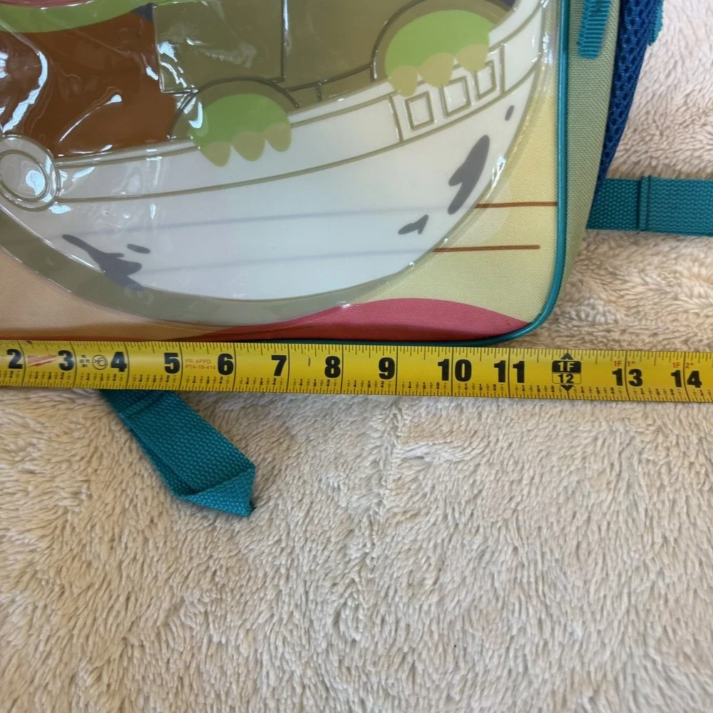 Star Wars Kids Backpack Baby Yoda Wait For Me! Blue Green